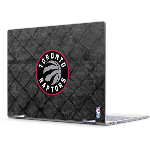 NBA Toronto Raptors Black Rust Pixelbook Skin